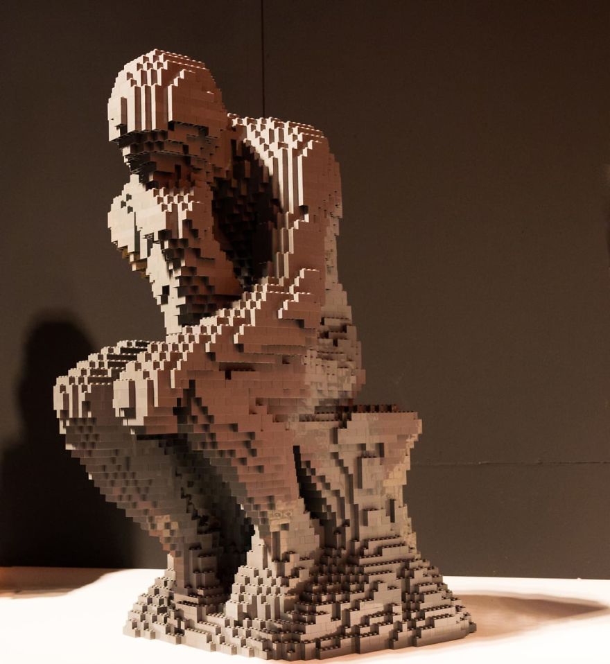 20 Amazing Lego Sculptures That Will Blow Your Mind