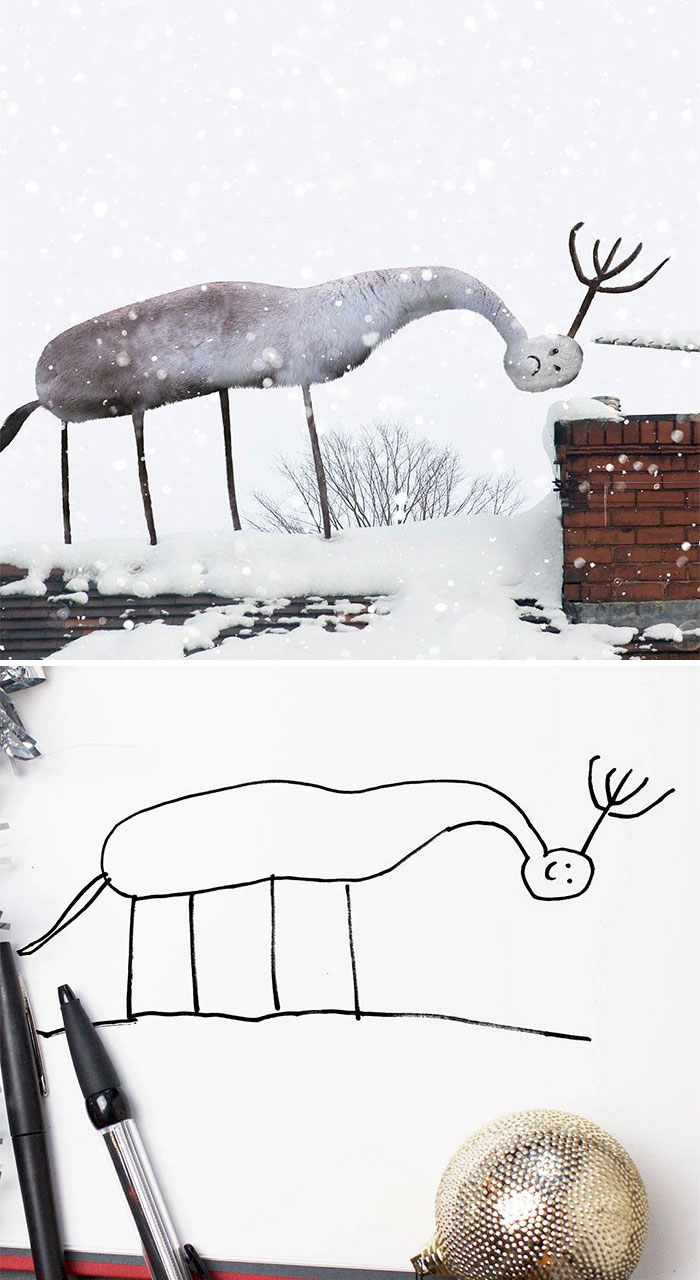 Reindeer Doodle