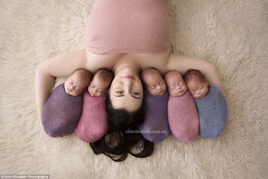 A Mom Of Quintuplets Shares Her Secret For Soothing Them To Sleep