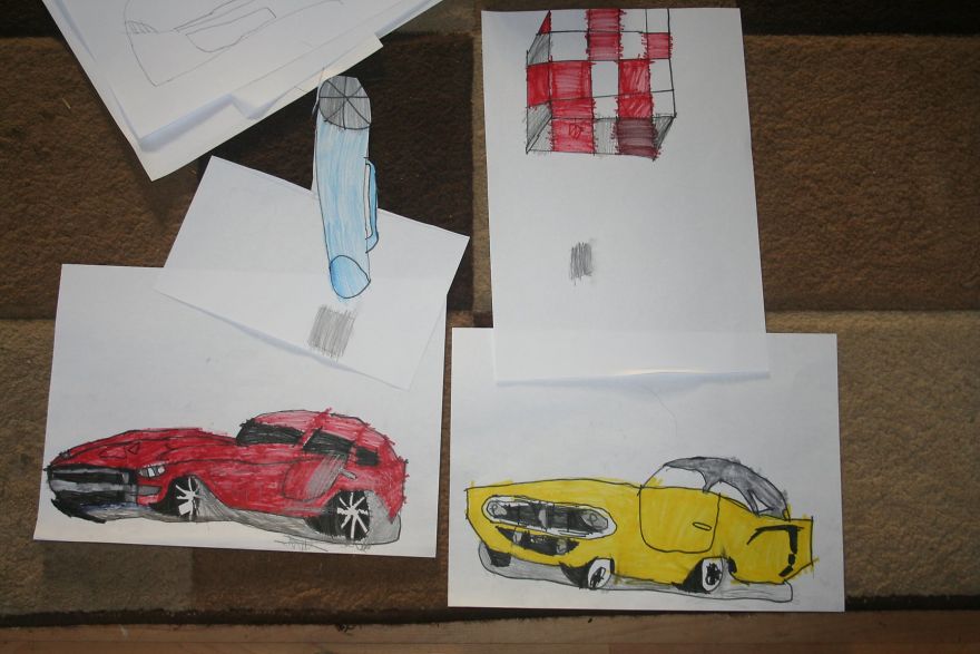 4 Year Old Draws Amazingly Well!