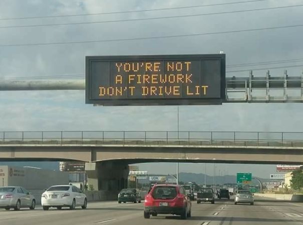 This Freeway Sign Today...