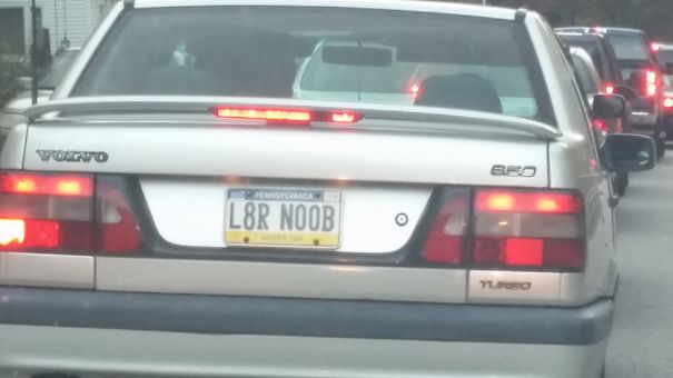 This Guy Just Passed Me, Yes I Am A Noob