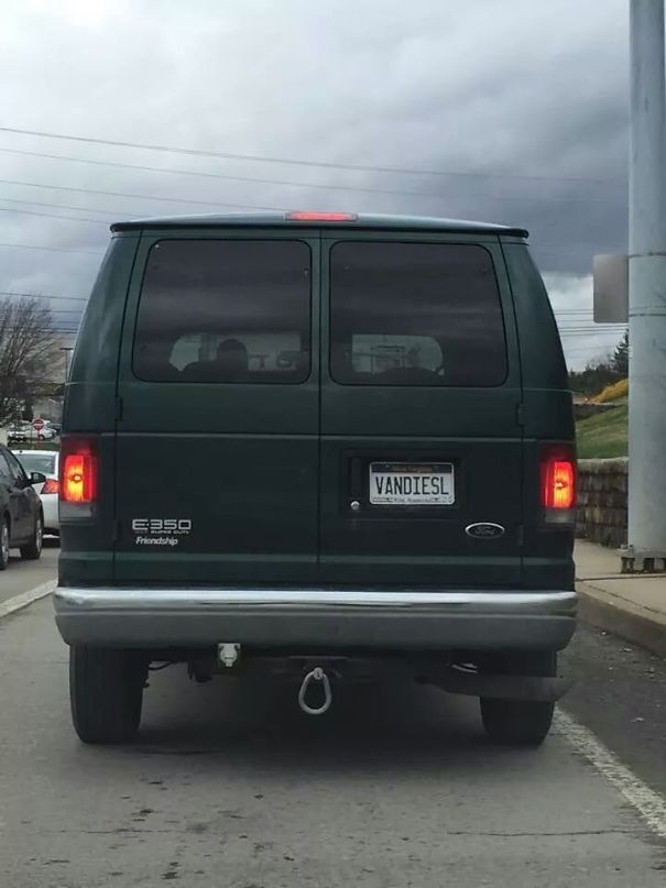 Friend Of Mine Saw This In Traffic The Other Day. He Was Furious