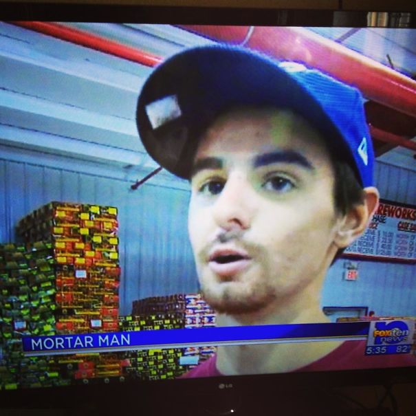 So I Got Interviewed For Buying Fireworks. The Person Forgot To Ask Me For My Name, I Preferred This One