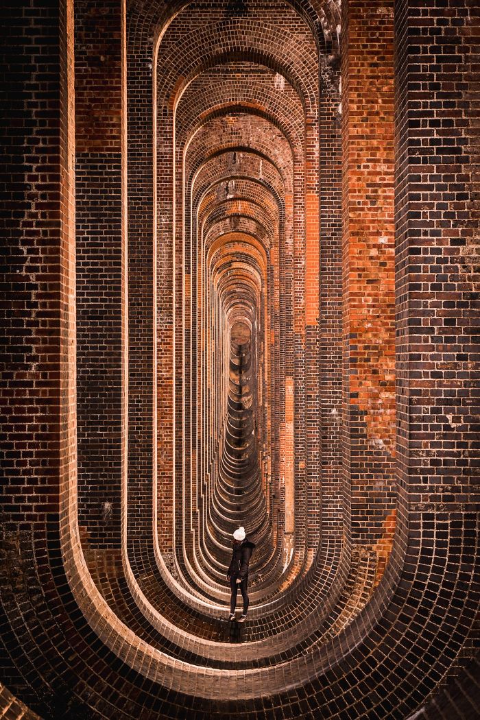 Viaducto al sur de Inglaterra