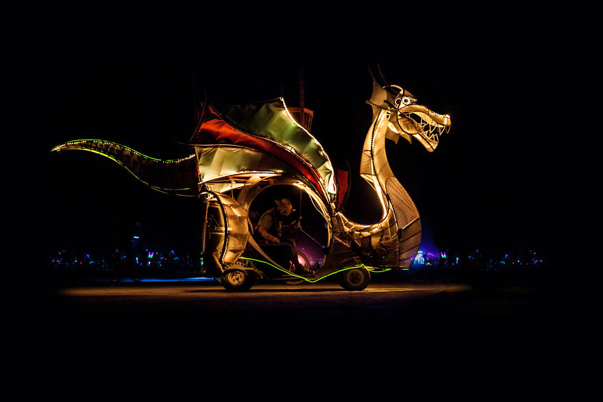Dragon At Night, 2013 - Photo By Philip Volkers