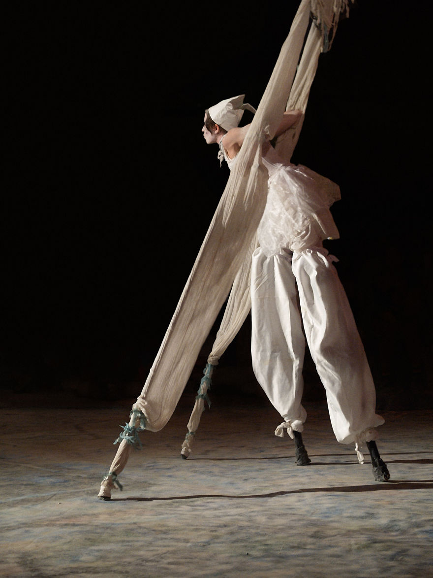 Artist Performing In Centre Camp, 2006 - Photo By Philip Volkers