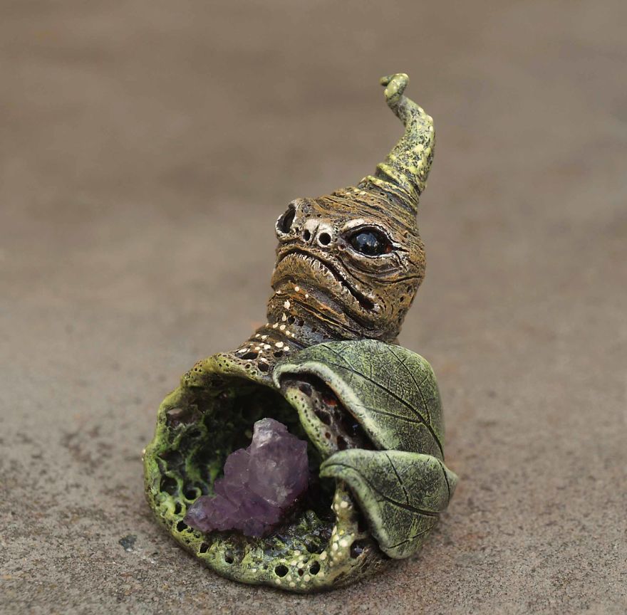 I Create Tiny Monsters Out Of Polymer Clay
