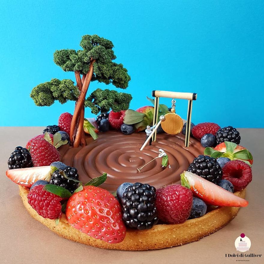 Confectioner Creates Incredible Situations In Their Desserts, Showing That Beauty And Taste Have To Be Together
