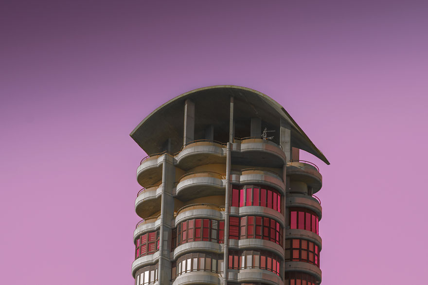 Alien Architecture In Benidorm: I Revisited My Hometown With A Futuristic Aesthetics