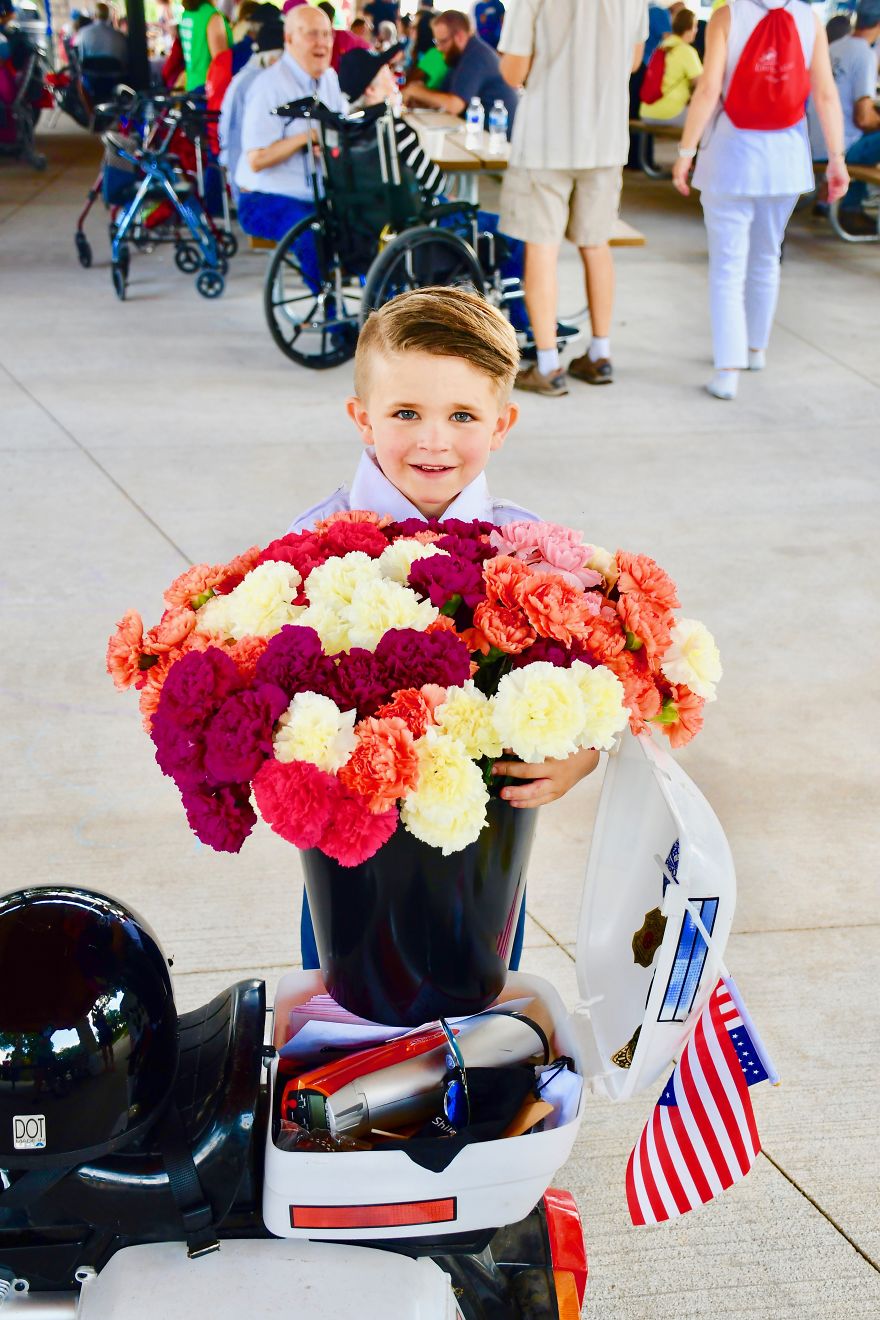 Little Boy Spent His Summer Visiting Nursing Homes
