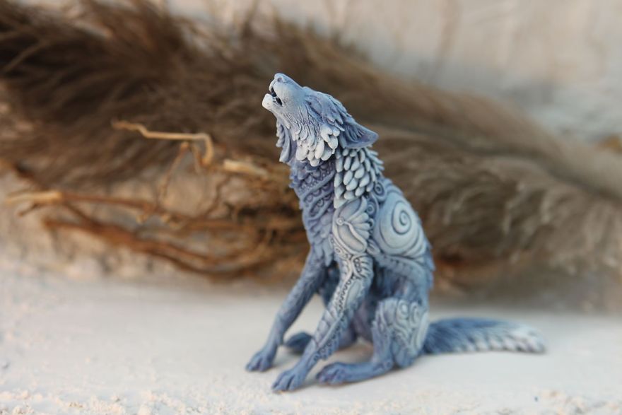 I Made These Animal Figurines In Fantasy Style