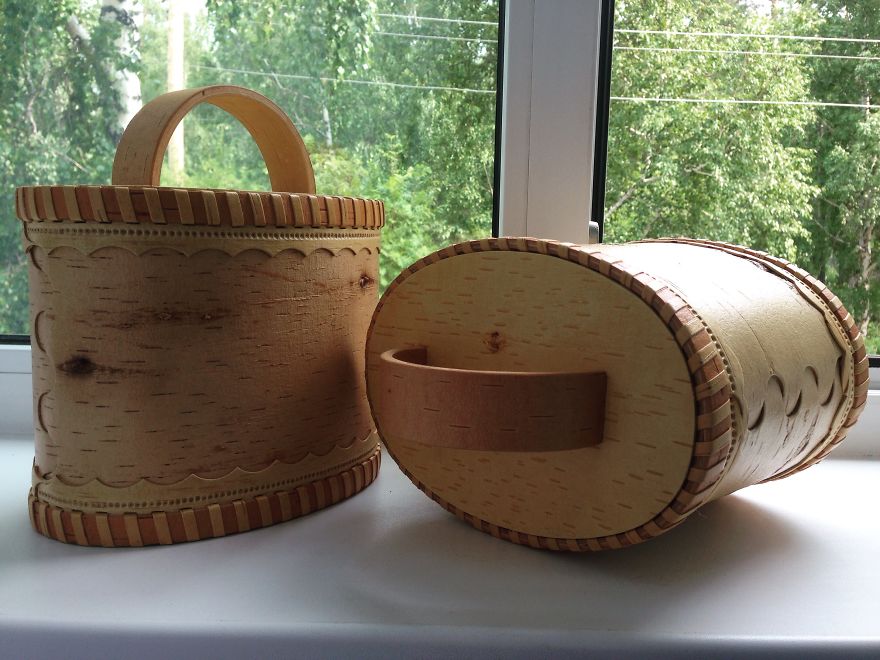 I Make Products From Birch Bark