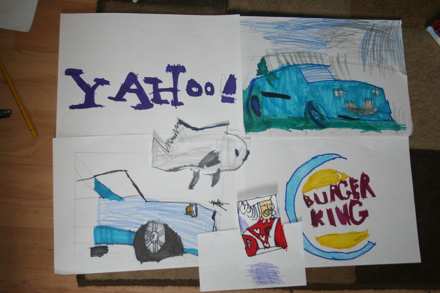 4 Year Old Draws Amazingly Well!