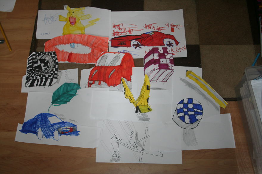 4 Year Old Draws Amazingly Well!