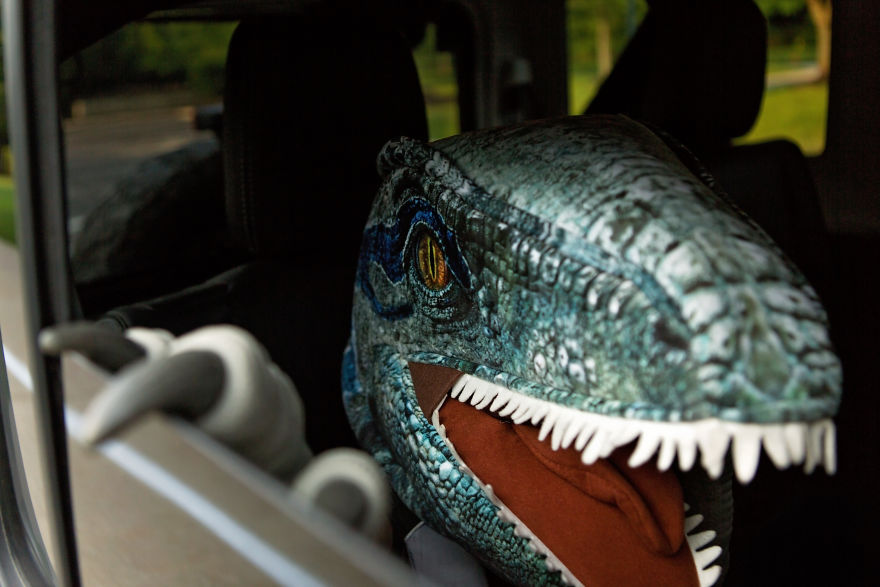 Jurassic Park Back To School Photoshoot