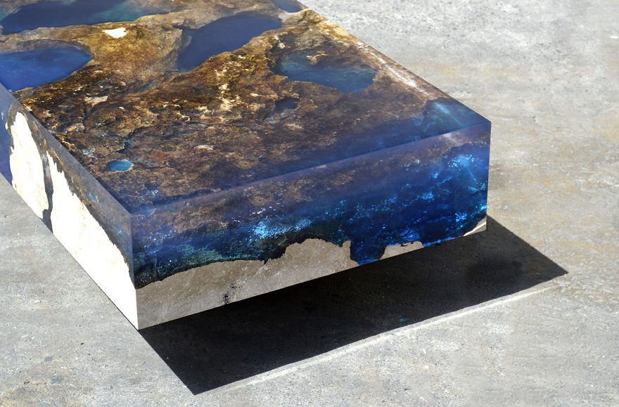 A Sample Of The Sea In Levitation, In Your Home.
