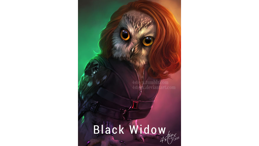 Owl Version Of Marvel & Dc Super Heroes | All Characters