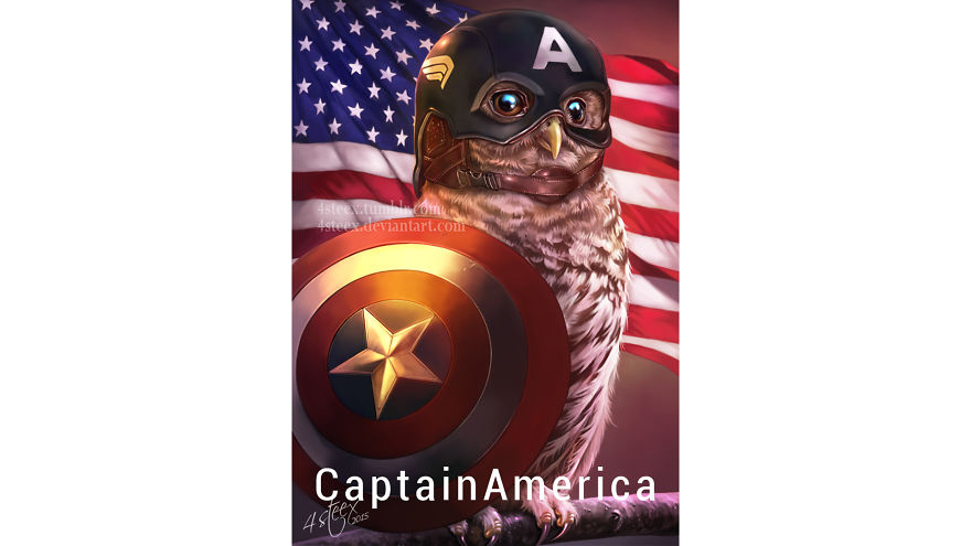 Owl Version Of Marvel & Dc Super Heroes | All Characters