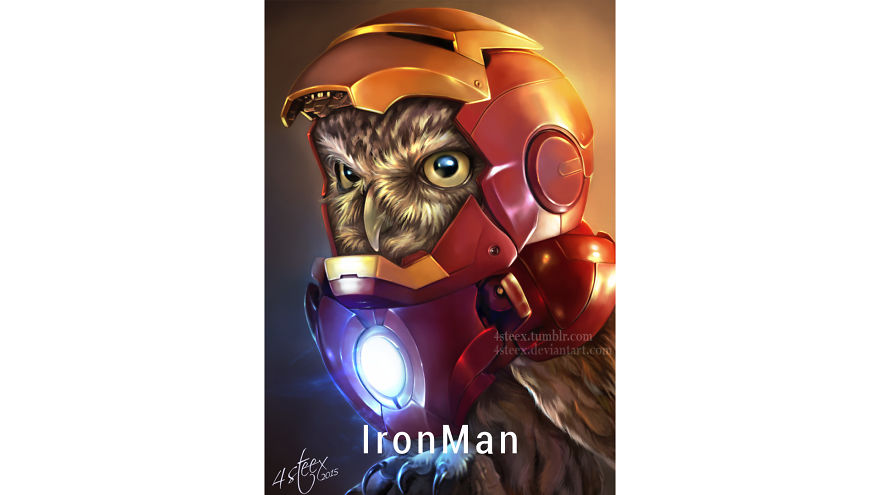 Owl Version Of Marvel & Dc Super Heroes | All Characters