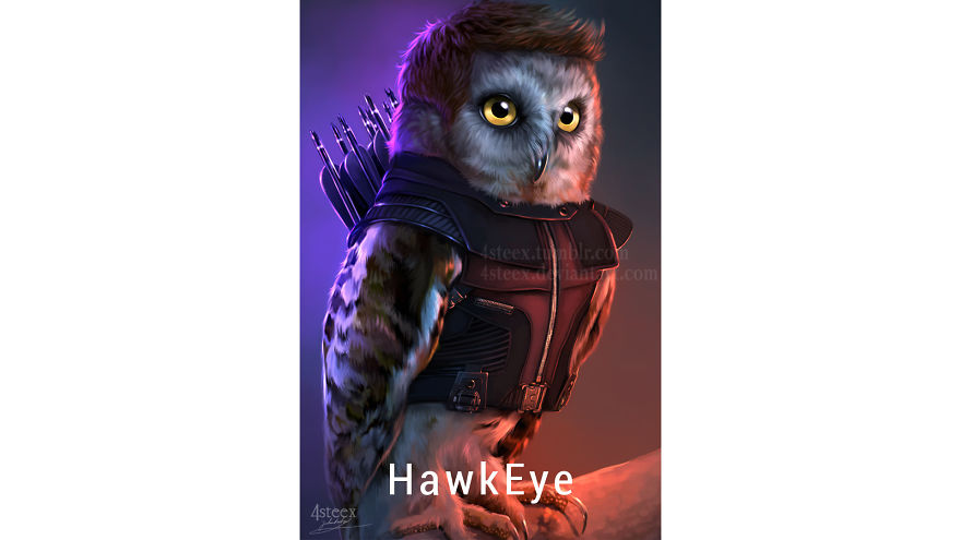 Owl Version Of Marvel & Dc Super Heroes | All Characters