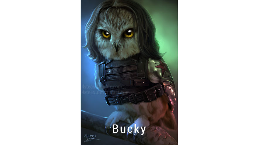 Owl Version Of Marvel & Dc Super Heroes | All Characters