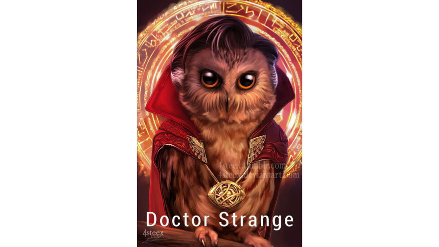 Owl Version Of Marvel & Dc Super Heroes | All Characters
