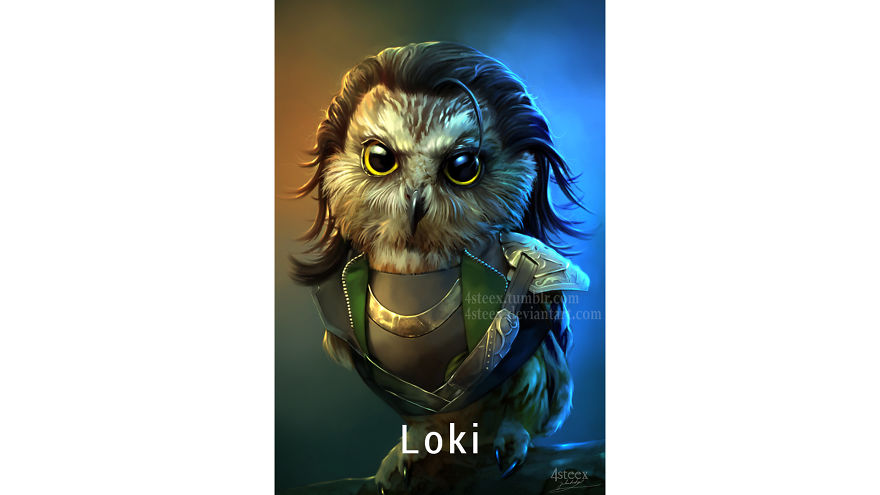 Owl Version Of Marvel & Dc Super Heroes | All Characters