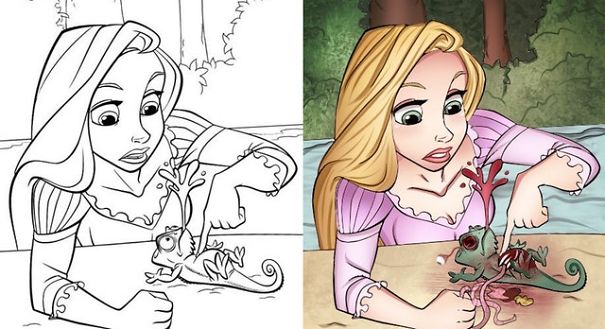 See What Happens When Adults Decide To Color Children's Books (Part 4)