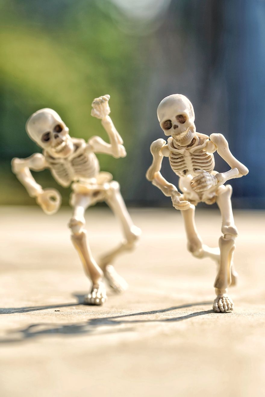 My 2 Skeletons Have Sunny Holidays Too
