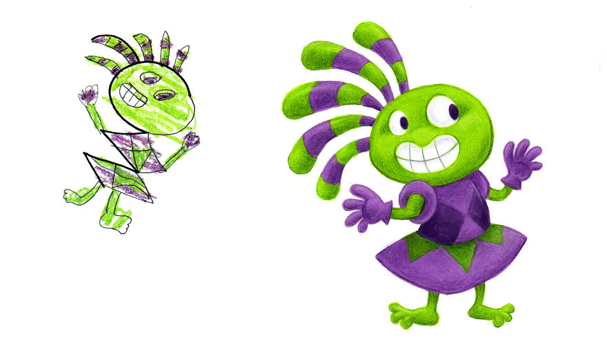 Another 20 Of My Monsters Based On Kid Drawings