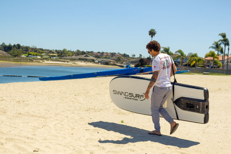 Waves? Where We're Going, We Don't Need Waves. Introducing The Swagsurf Electric Jetboard. Waves? Where We're Going, We Don't Need Waves. Introducing The Swagsurf Electric Jetboard.