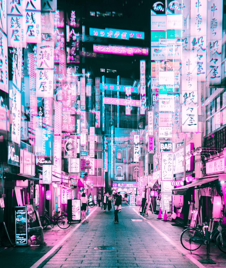 Tokyo 2049 – 2077: Light Prisms Take The Streets Of Tokyo To The Future ...
