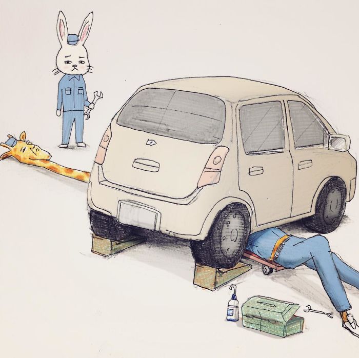 The Enigmatic Illustrations Of The Japanese Artist Keigo Will Fiddle With Your Head