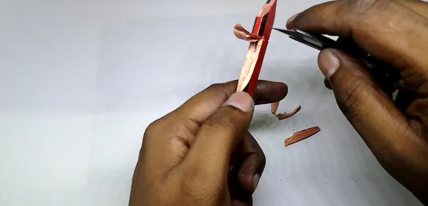 Unique Way To Propose Using A Pencil Sculpture Artwork