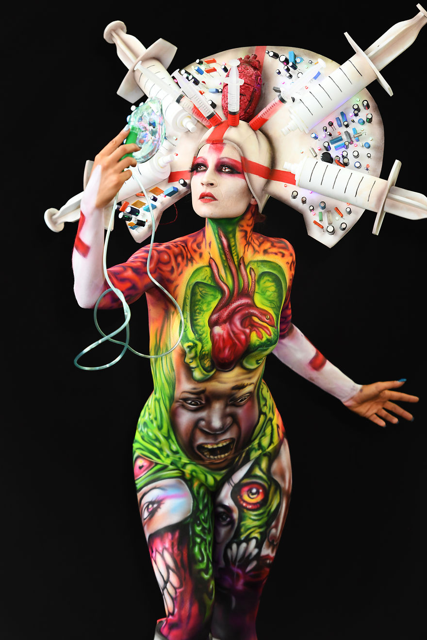I Photographed The Spectacular Artworks At World Bodypainting