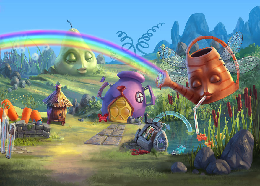 We’re Creating A Surreal Game Based On Children Imagination And Creativity We’re Creating A Surreal Game Based On Children Imagination And Creativity