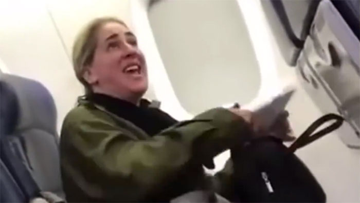 Woman Refuses To Sit Next To A Crying Baby On Plane, Gets Instant Karma