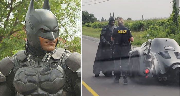 Batman Got Pulled Over By The Cops Even Though He Didn’t Break The Law