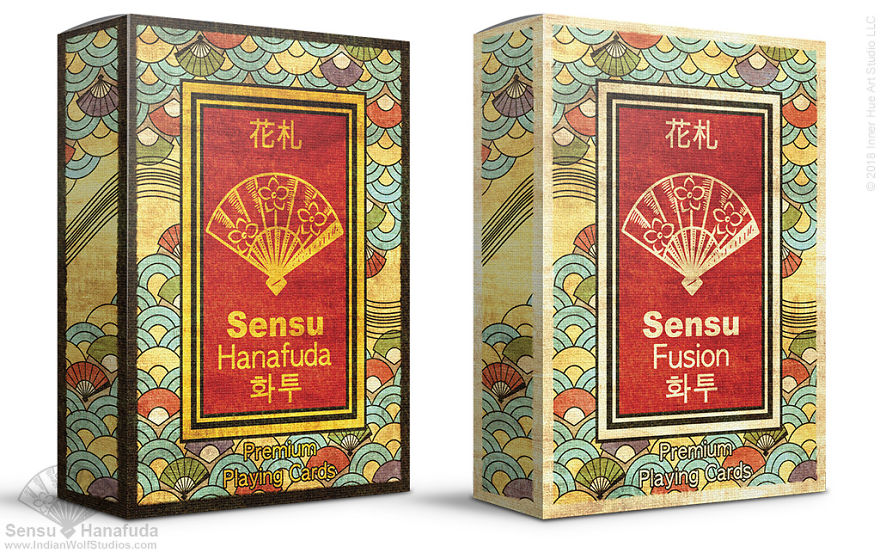 We Created Sensu, A Unique Set Of Hanafuda And Fusion Poker Playing Cards.
