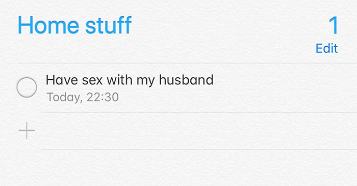 I Snuck This Reminder On My Wife’s Phone