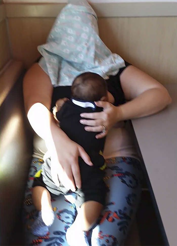 This Man Told A Breastfeeding Mother To Cover Up And She Took His Request Literally