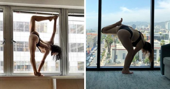 Esta mujer sigue recreando de forma divertida las fotos de Instagram de los famosos, y los resultados son mejores que el original (Nuevas imágenes)