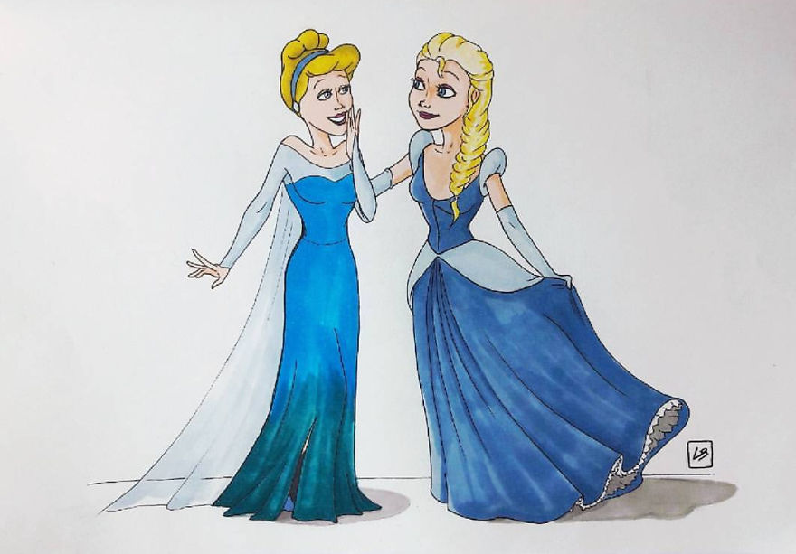 I Switched The Princesses's Dresses