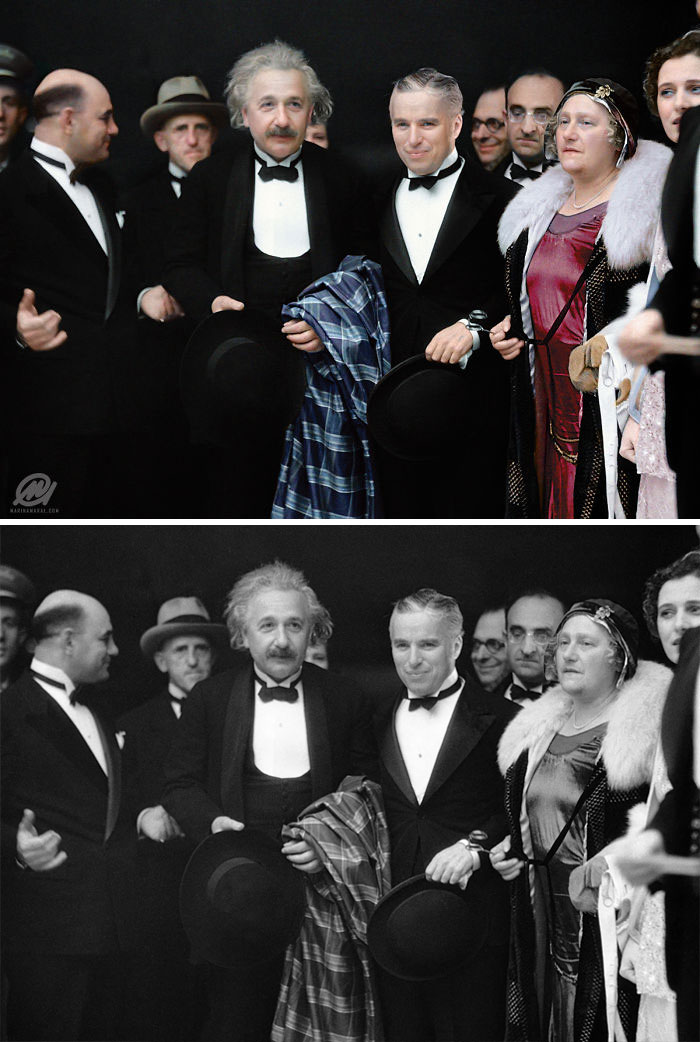 Einstein And Chaplin
