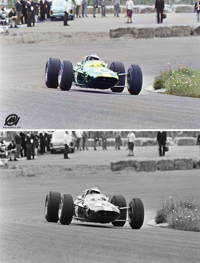 Jim Clark At 1965 Dutch Grand Prix