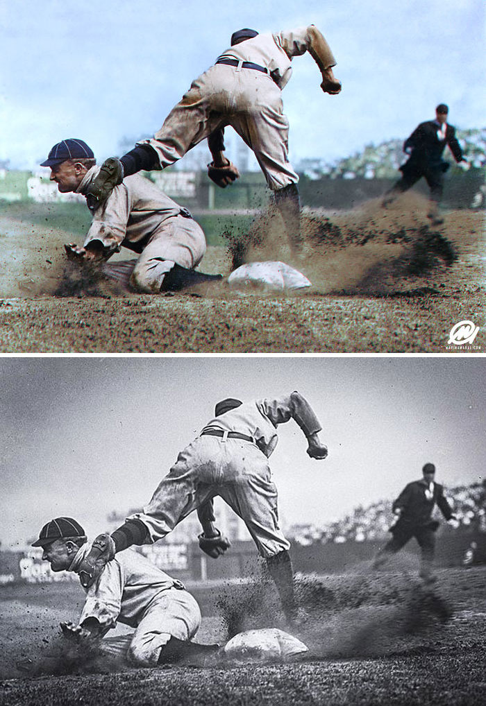 Ty Cobb - Detroit Tigers V New York Yankees, 1909