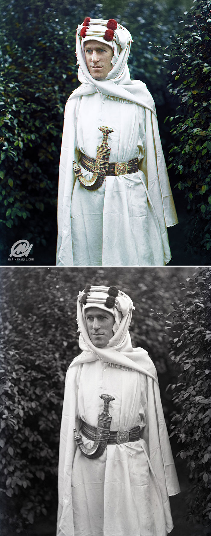 Colonel Thomas Edward Lawrence, Also Known As Lawrence Of Arabia