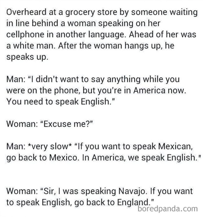 Overheard At A Grocery Store