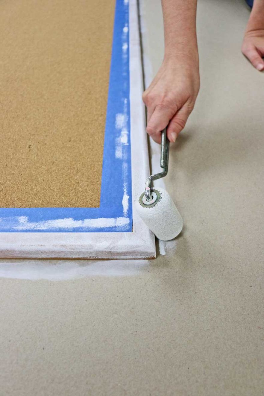 Cork-Bored? Spice Up Your Agenda With A Tile Stencil